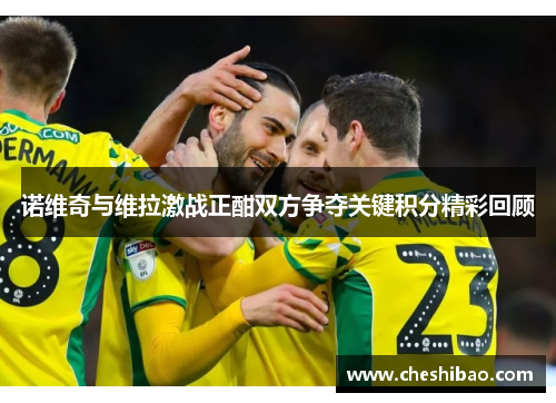 诺维奇与维拉激战正酣双方争夺关键积分精彩回顾